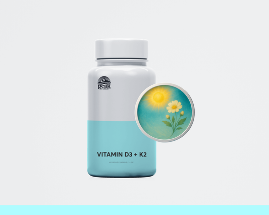 Vitamin D3 + K2 by Peak Naturals